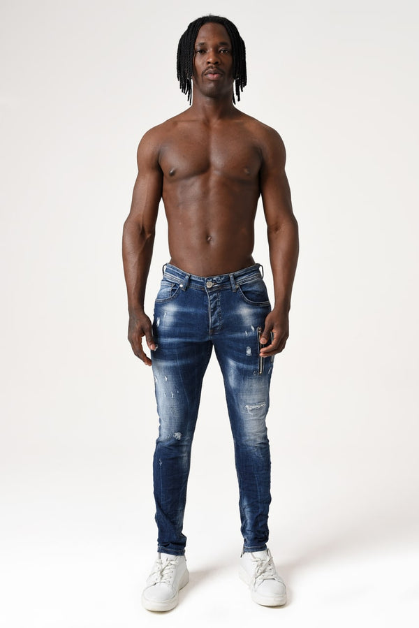 Men\'s Jeans Mario Morato European Fit Slim - Fashion | 2697-A Franky 