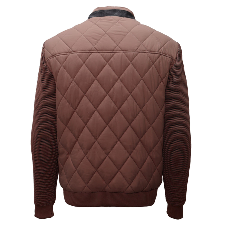 Men's Quilted Bomber Jacket - Classic Meets Contemporary | BPJ609