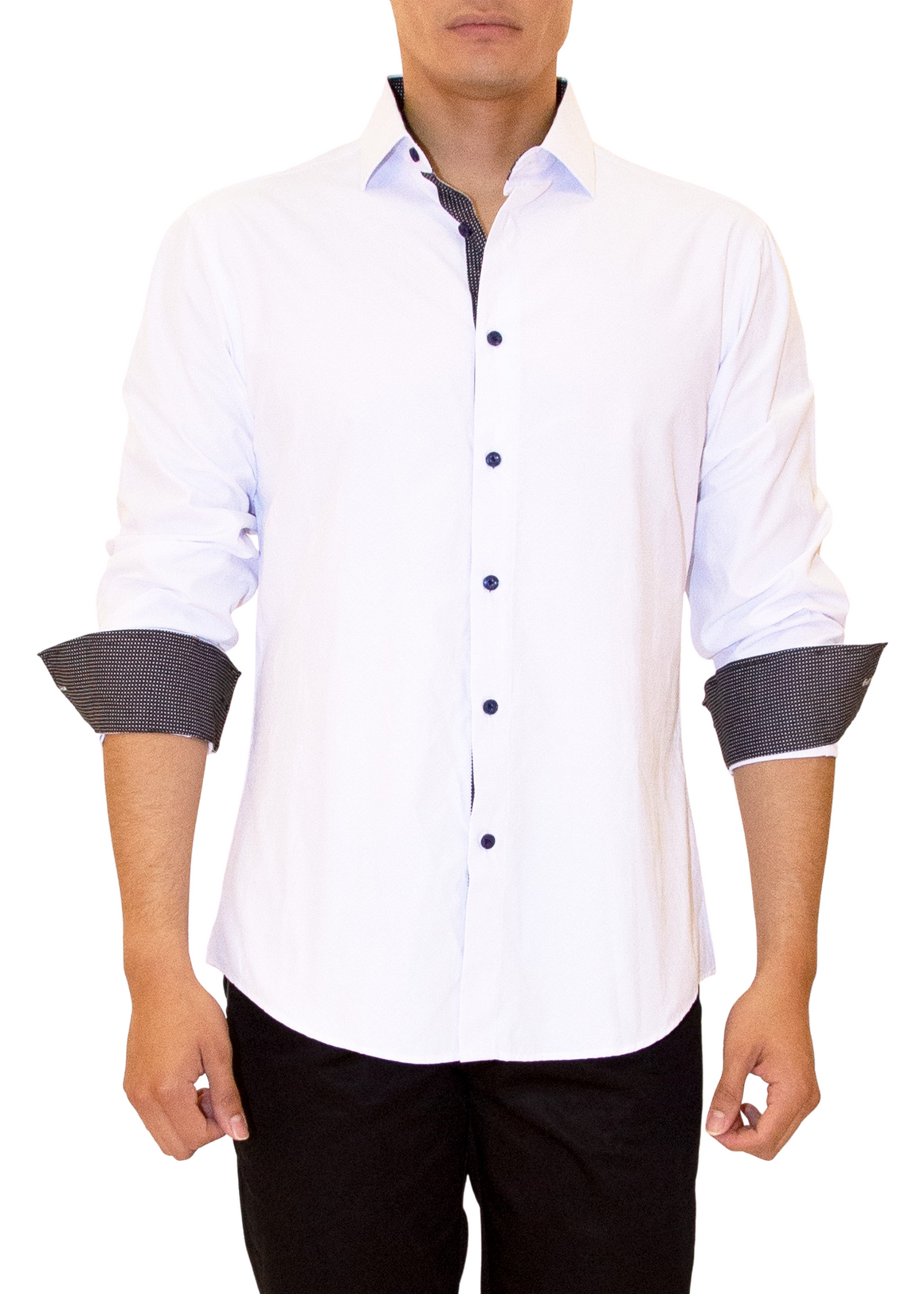 MEN'S LONG SLEEVES SHIRT | MODERN FIT EUROPEAN DESIGN | 192533 | BUY 1 GET 1 FREE