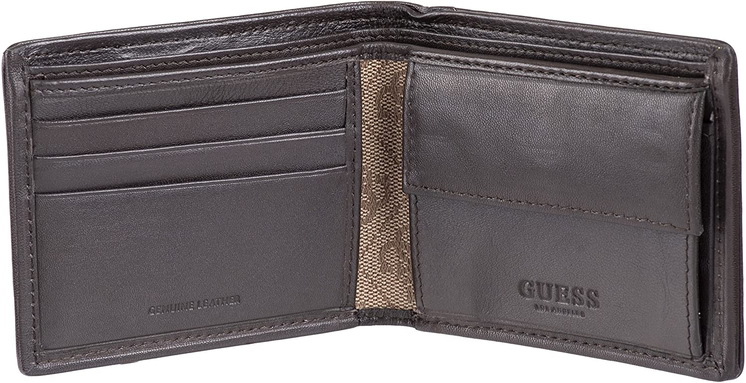 GUESS Men's Leather Passcase Wallet