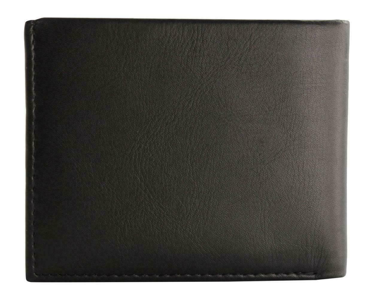 Guess Wallet Men 31GO220057 Black Trifold - Pre-Owned